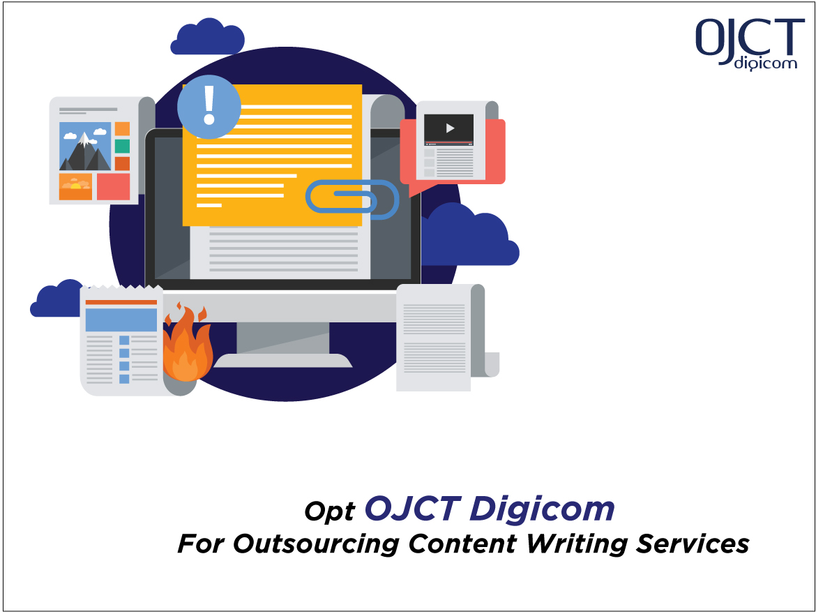 Opt OJCT Digicom for Outsource Content Writing Services